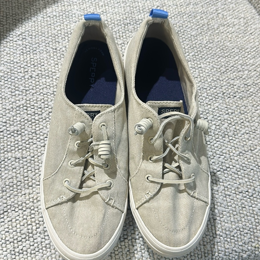 Sperry Slip-on Canvas Shoes- Women’s 11